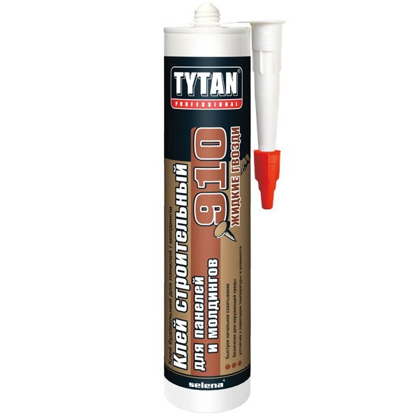 Tytan Professional 910 строительный клей для панелей и молдингов