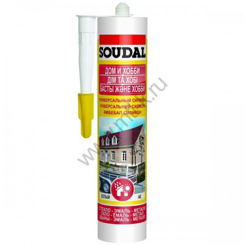 Soudal универсальный силиконовый герметик